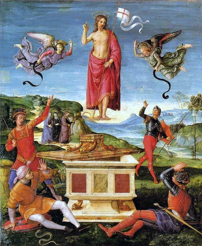 La résurrection du Christ par Raphaël